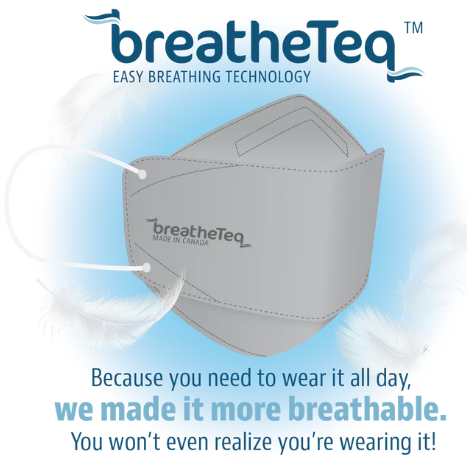 BreatheTeq Easy breathing technology