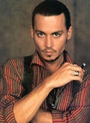 Johnny Depp in Chocolat