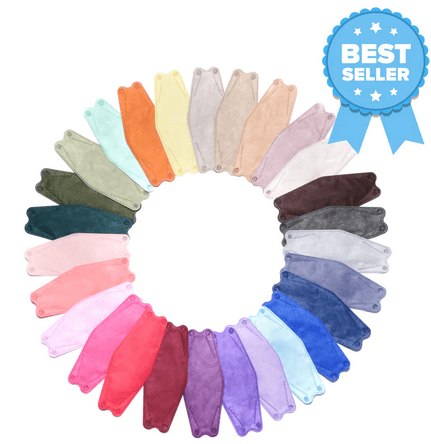 27 mask colors in a circle; best seller